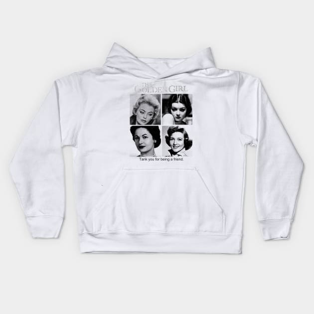 Golden girls before the golden year Kids Hoodie by CarryOnLegends